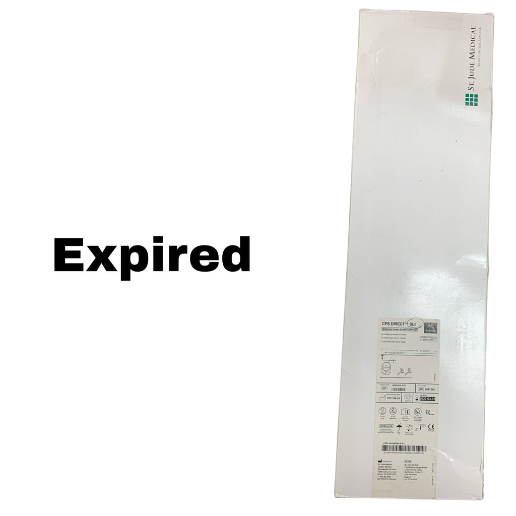 ST JUDE MEDICAL DS2C001 STR CPS Direct SLII Slittable Outer Guide Catheter 9 F 3.00 mm 47 cm EXP 2020 03