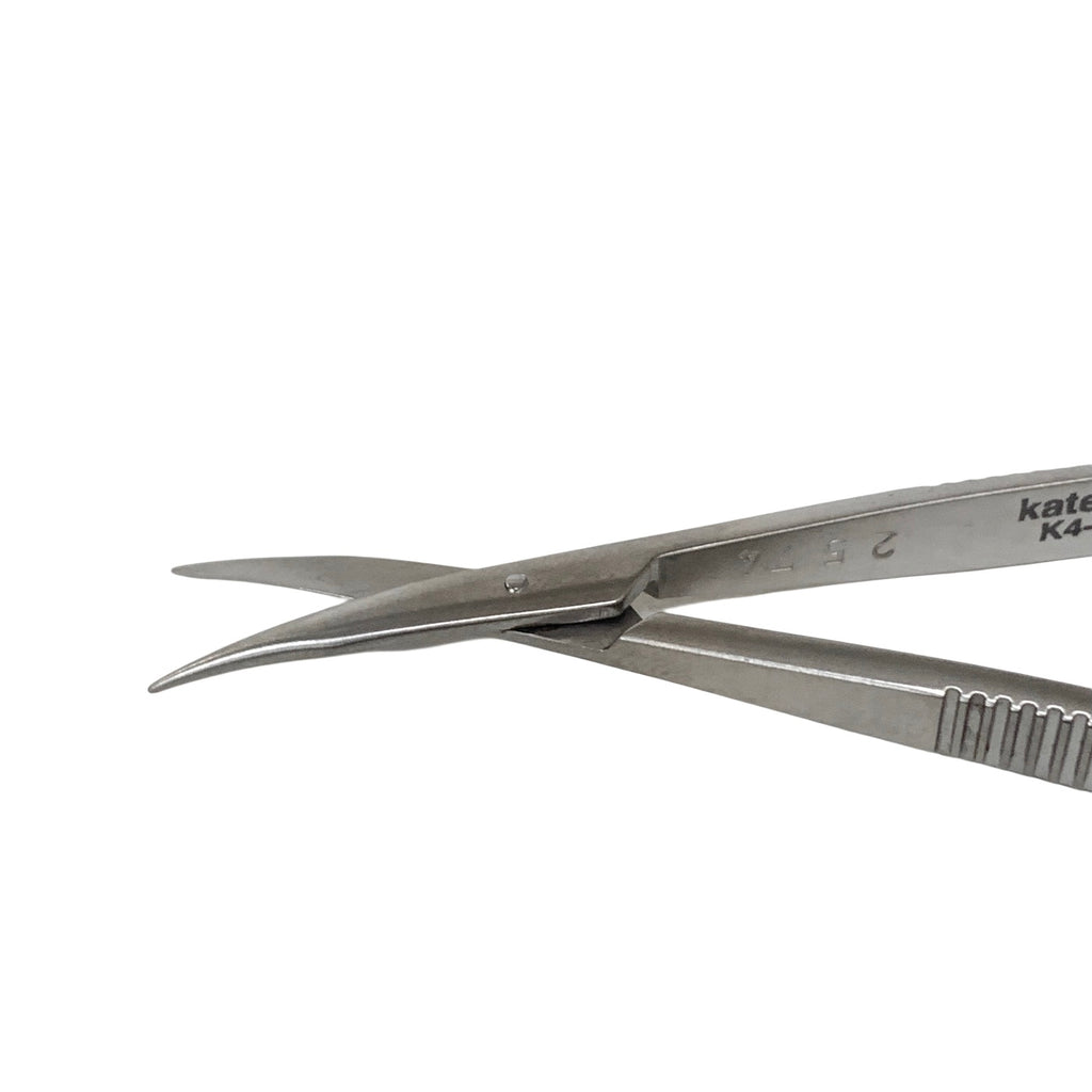 KATENA REF K4-3100 Ophthalmic Westcott Scissors 4.5" Curved Sharp Blades