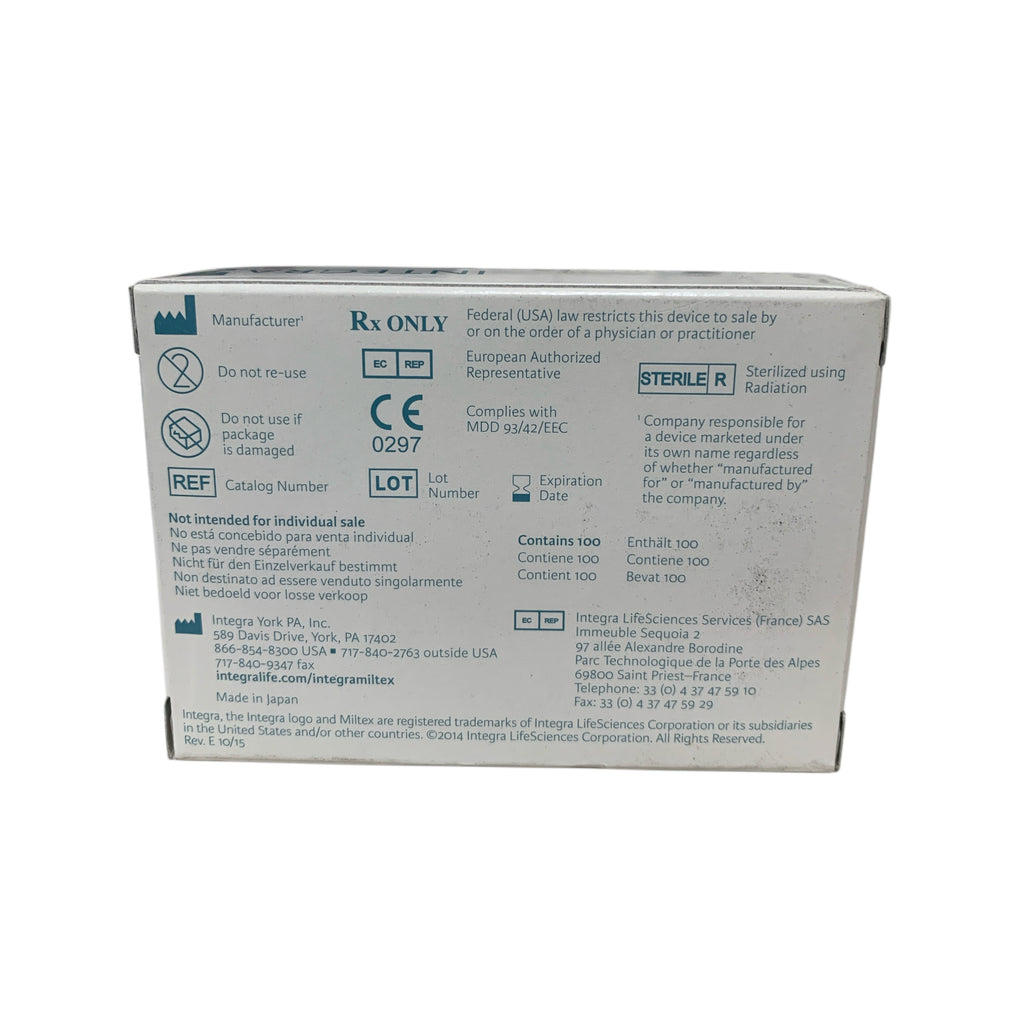 INTEGRA Miltex 4-121 Carbon Steel Surgical Blades Size 21 Exp 2024 12