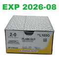 ETHICON REF L103G Ligapak 2-0 Plain Gut Dispensing Reel 54" 135cm Box of 12, Exp.2026/08