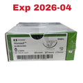 COVIDIEN REF CN-825-L Monosof Monofilament Nylon Suture 0 3.5 Metric 60" 150 cm Black GS-24 Taper 30" 75 cm Loop Box of 24 Exp 2026 04