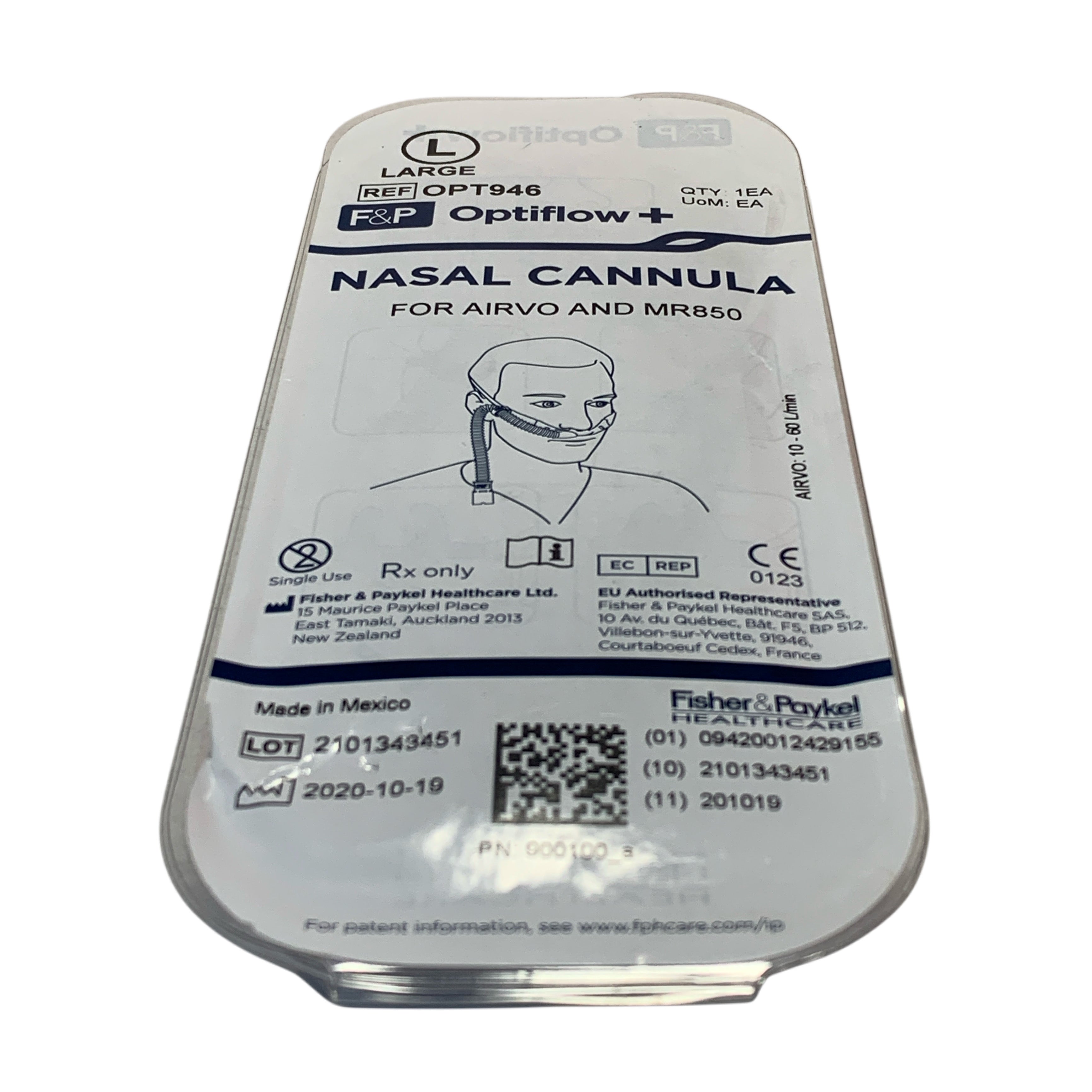 FISHER & PAYKEL REF OPT946 Optiflow+ Nasal Cannula Large for AIRVO and MR850