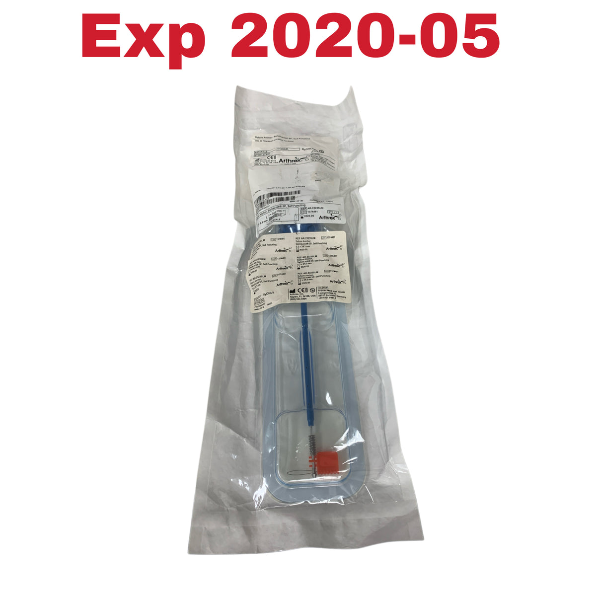 ARTHREX AR-2323SLM Suture Anchor SwiveLock SP Self Punching 5.5 x 24.5 mm Exp 2020 05