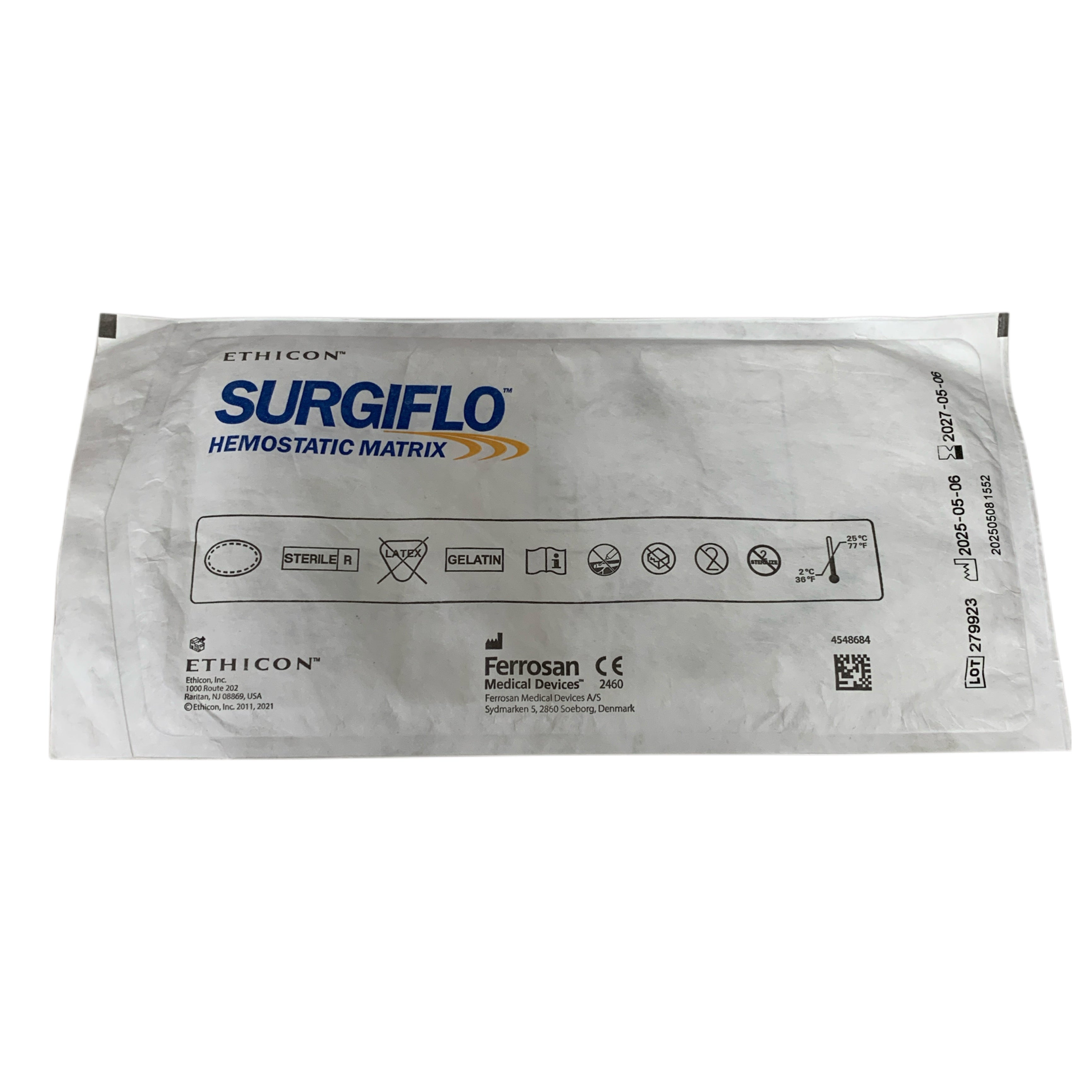ETHICON Surgiflo Hemostatic Matrix, Exp.2027/05