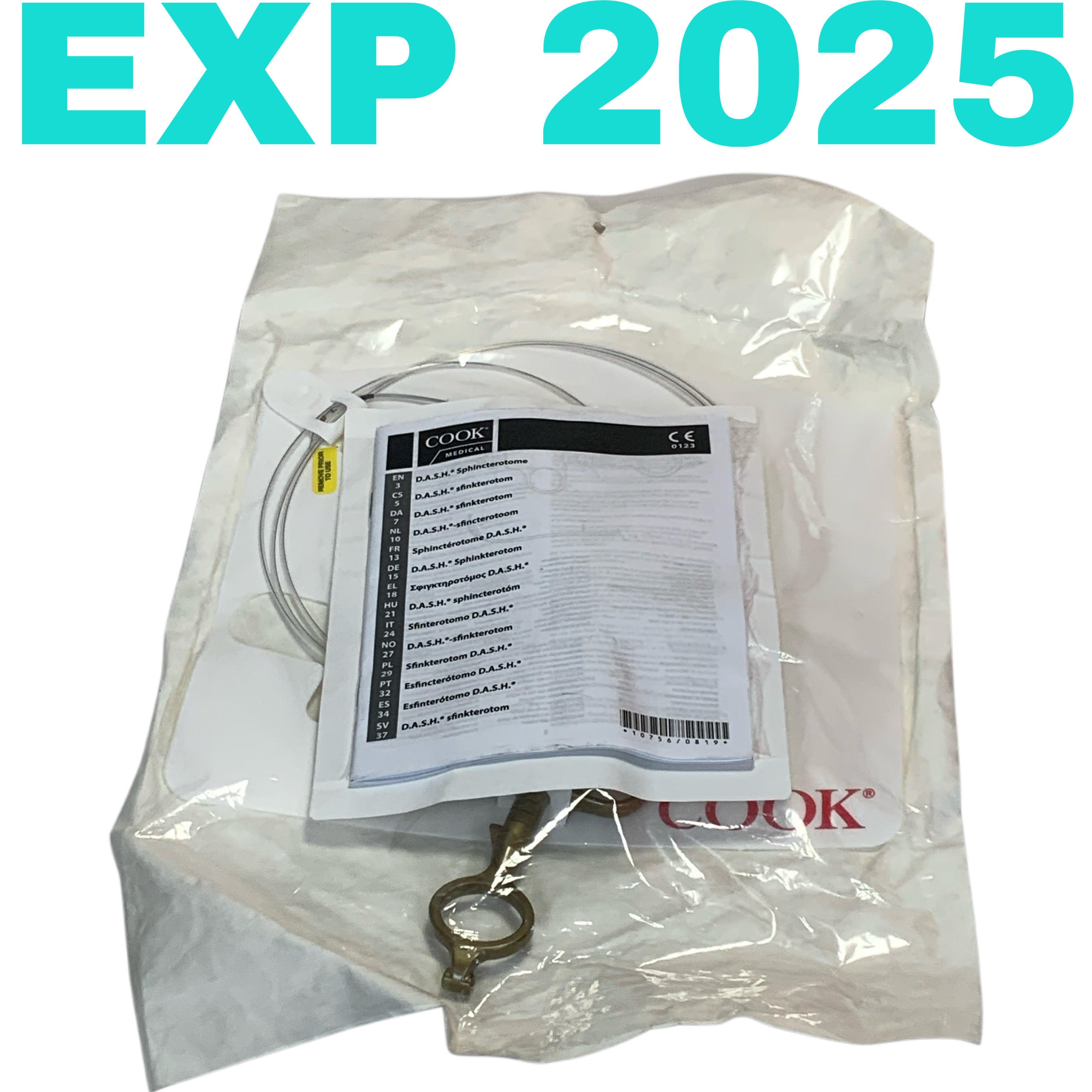 COOK MEDICAL REF DASH-21/ G26850 Howell D.A.S.H. Sphincterotome 5.4 Fr 188 cm, Exp.2025/08