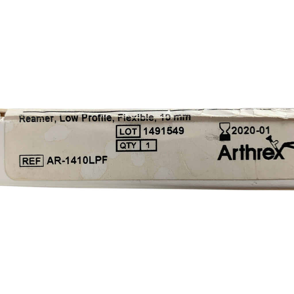 ARTHREX AR-1410LPF Reamer Low Profile Flexible 10 mm EXP 2020 01