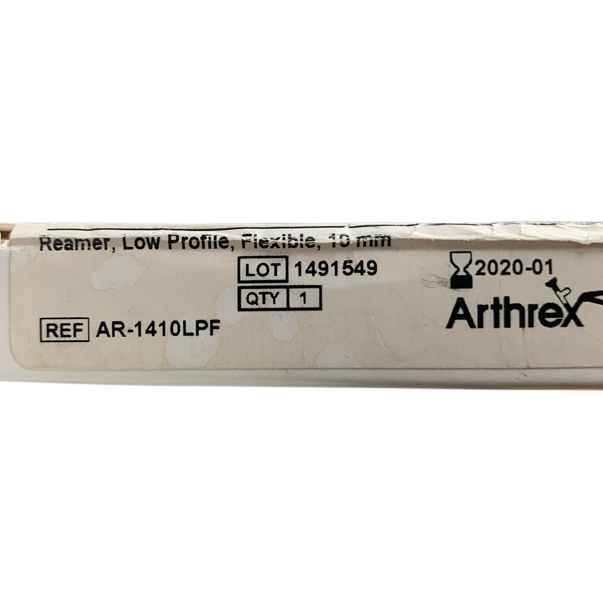 ARTHREX AR-1410LPF Reamer Low Profile Flexible 10 mm EXP 2020 01