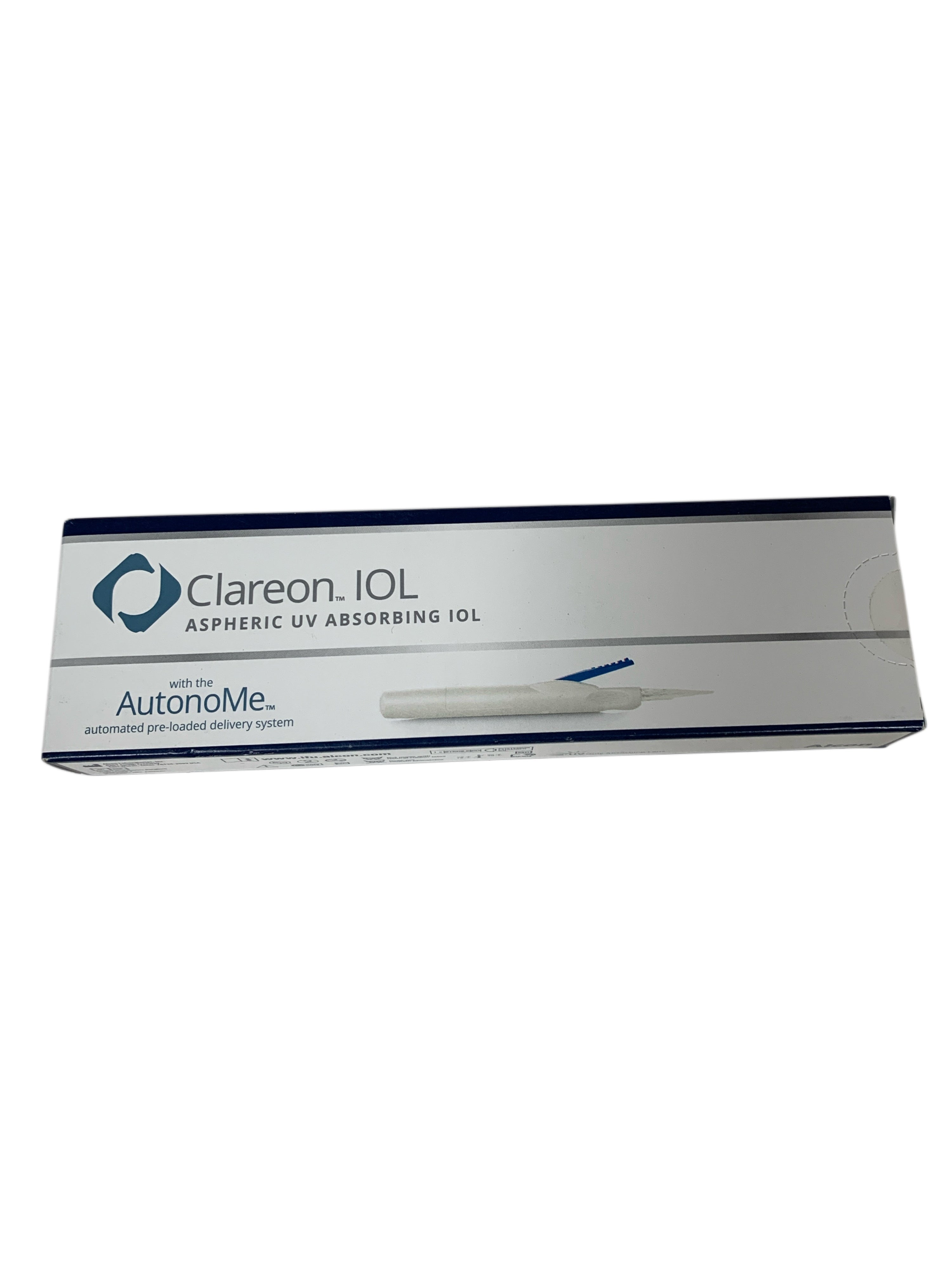 ALCON REF CCA0T0 Clareon UV Absorbing Aspheric IOL +07.5D with AutonoMe Pre-loaded Delivery System, Exp.2027-01