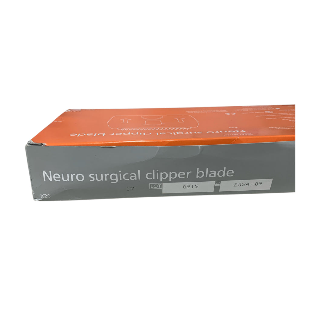 CAREFUSION 4412A Neuro Surgical Clipper Blade Box of 20 Exp 2024 09