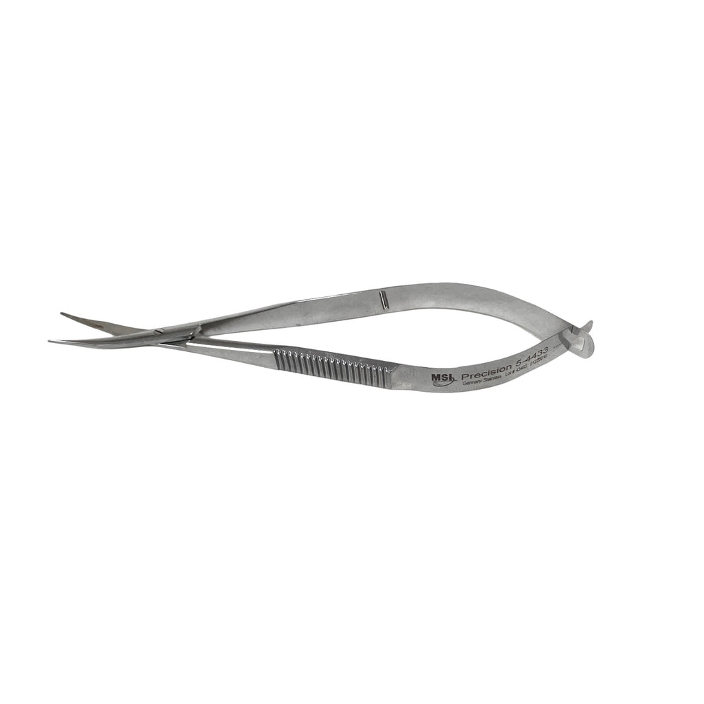 MSI REF 5-4433 Westcott Utility Scissors | 4.5" Curved Ophthalmic Surgical Scissors