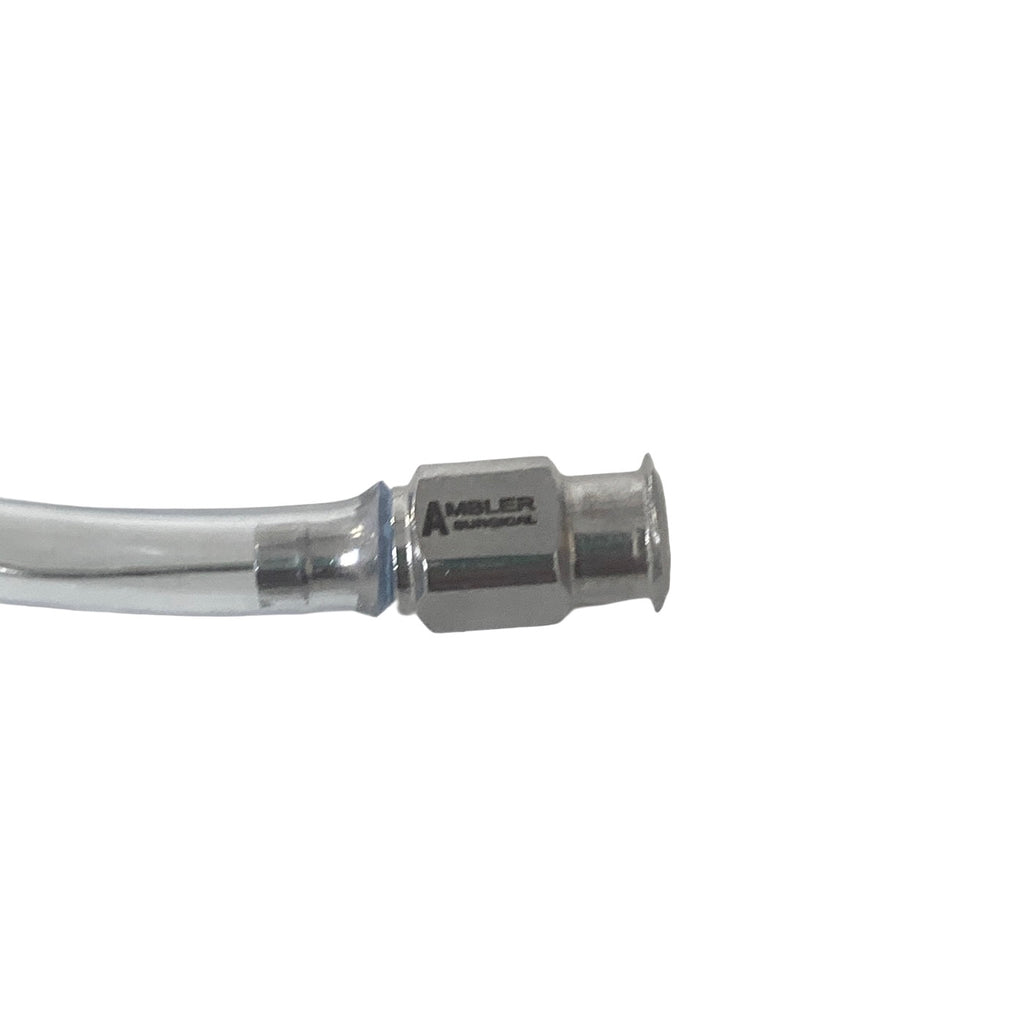 AMBLER REF 1076E Simcoe cortex extractor cannula 23 gauge, curved, 0.3mm aspiration port, 21.0mm overall length excluding hub