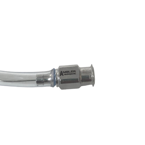 AMBLER REF 1076E Simcoe cortex extractor cannula 23 gauge, curved, 0.3mm aspiration port, 21.0mm overall length excluding hub