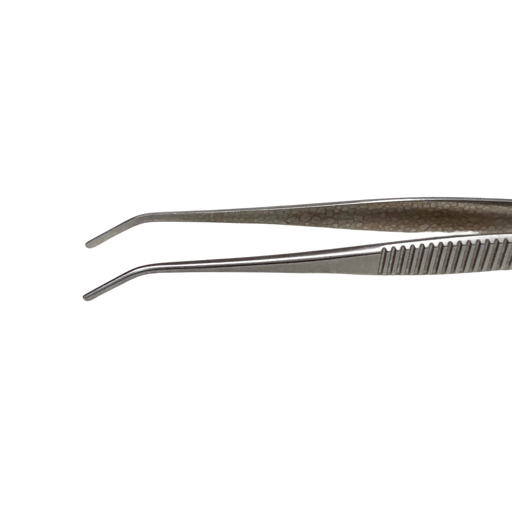 AMBLER REF 2477E Nugent utility forceps 4 1/4'',angled 45º jaws, 10.0mm long smooth tips, narrow handle