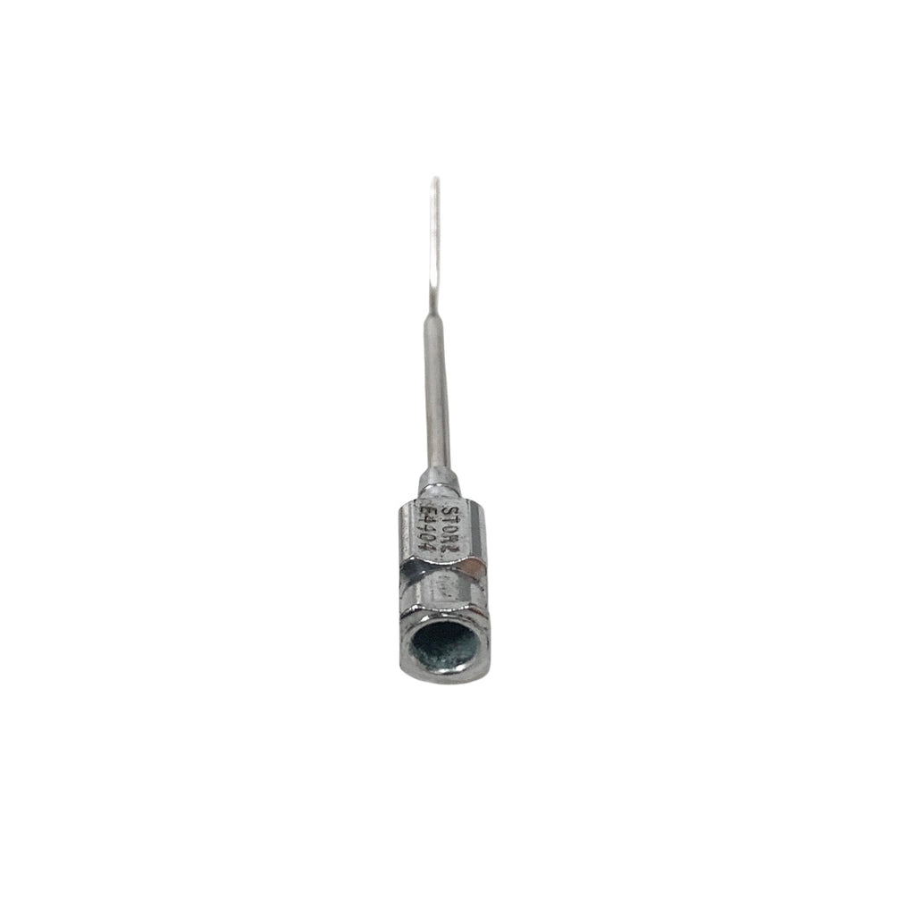 STORZ REF E4404 Lacrimal Cannula Straight 23GA 10mm Tip Reinforced Shaft