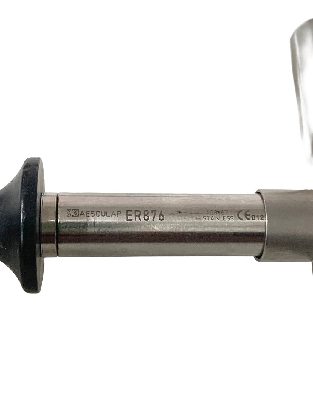 AESCULAP REF ER876, Irrigation Cannula, with two interchangeable cones, 350 mm (13 3/4"), curved