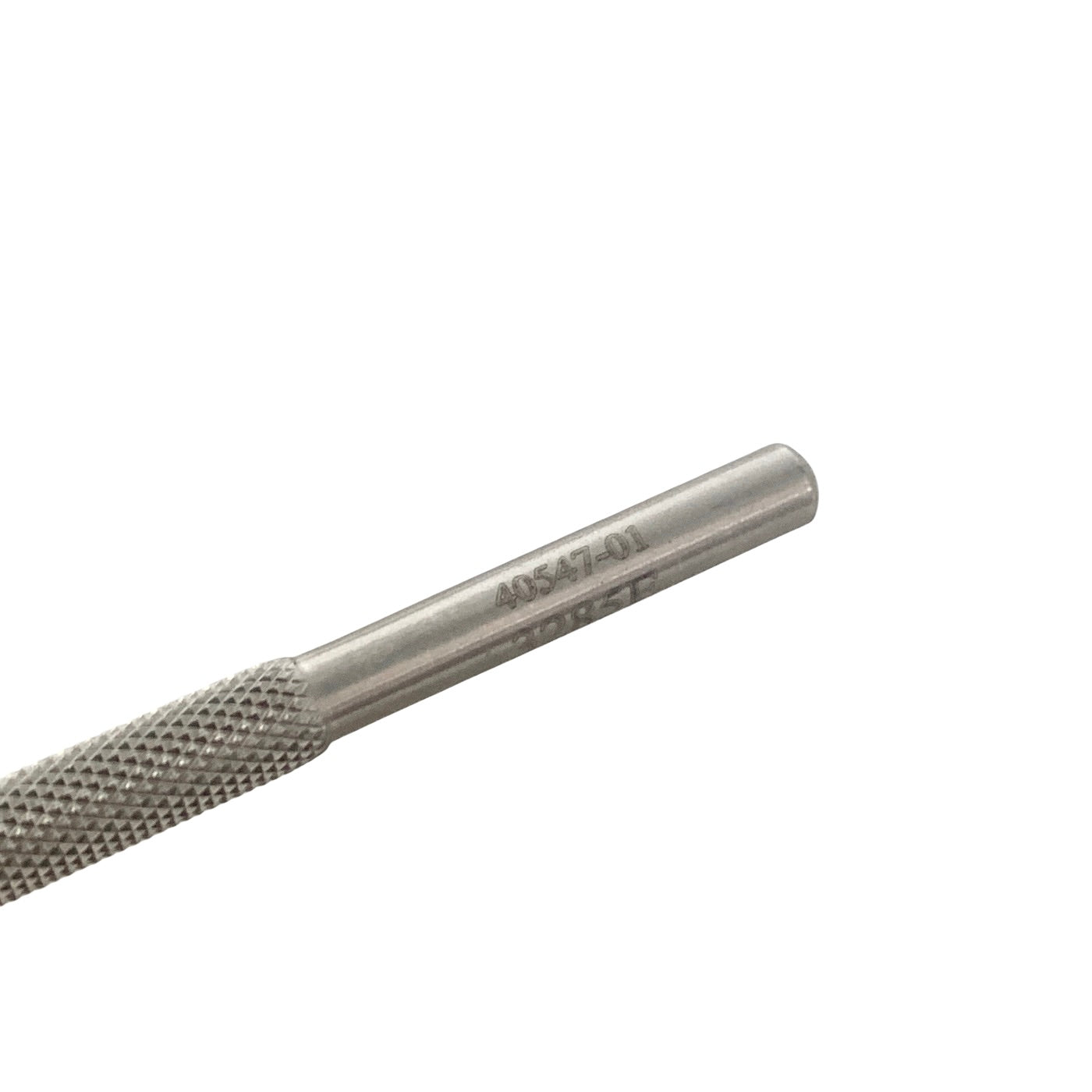 AMBLER REF 3285E Bechert nucleus rotator 4 7/8'',angled shaft, 7.0mm from bend to tip, horizontal y-shaped rotator tip, round handle