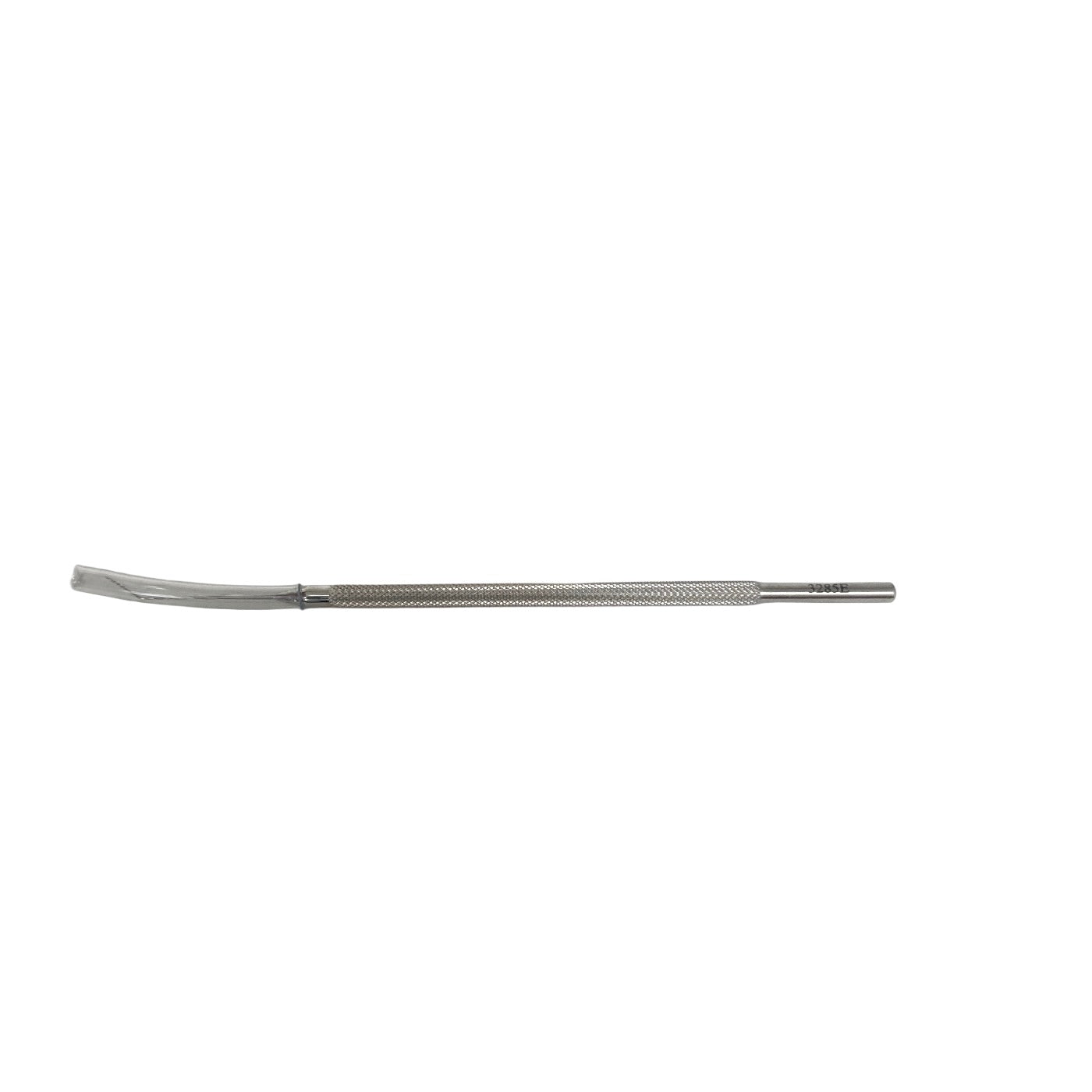 AMBLER REF 3285E Bechert nucleus rotator 4 7/8'',angled shaft, 7.0mm from bend to tip, horizontal y-shaped rotator tip, round handle