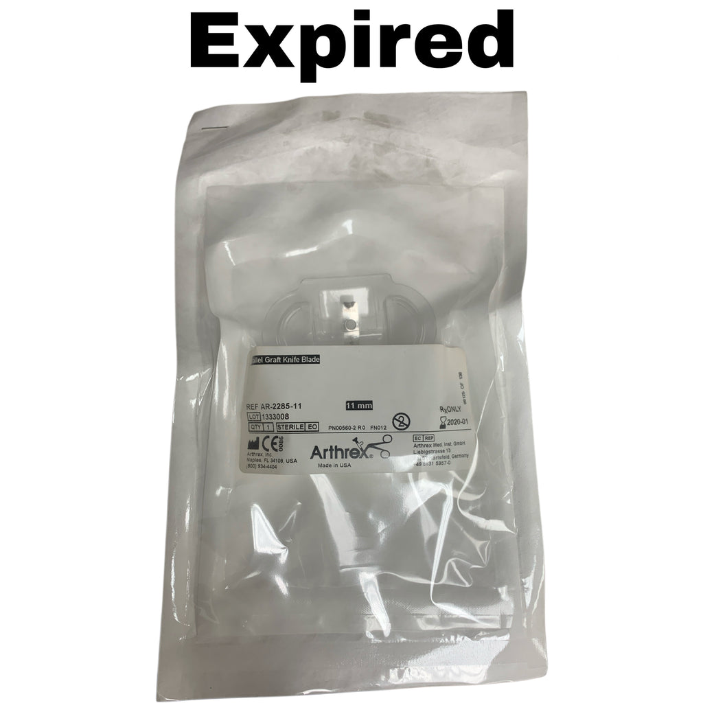 ARTHREX AR-2285-11 Parallel Graft Knife Blade 11mm, EXP 2020-01