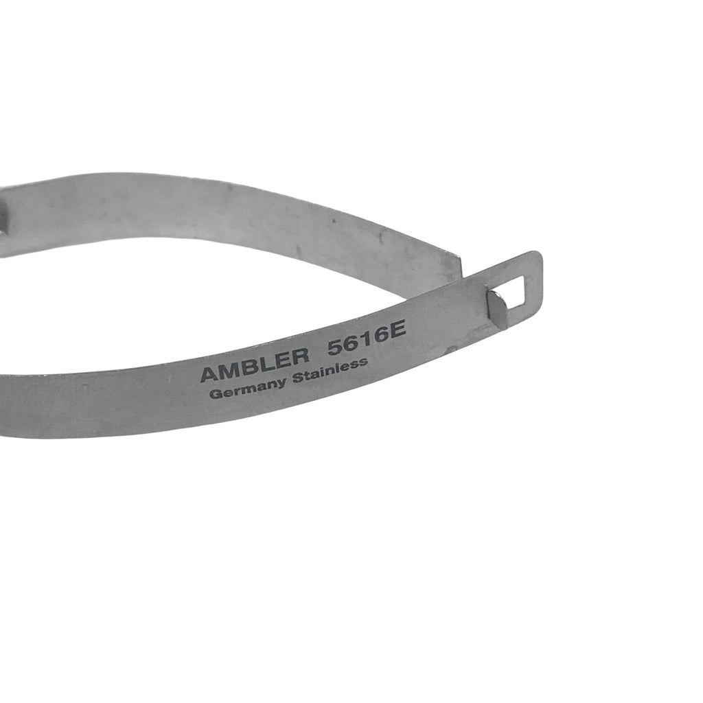 AMBLER REF 5616E Westcott tenotomy scissors 4 1/2'',curved right 19.0mm blades, blunt tips, flat hand
