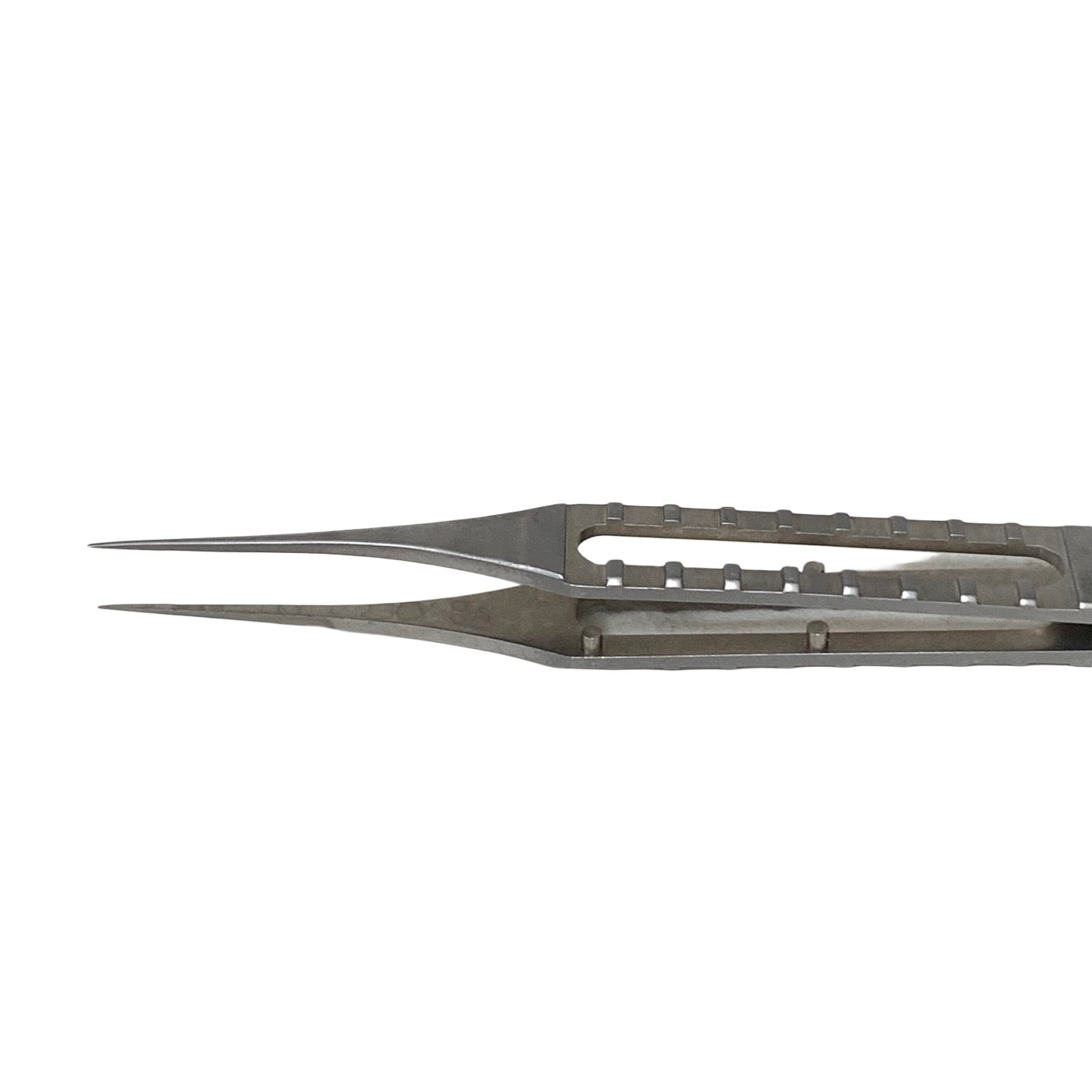 AURORA REF AS7-432S McPherson Straight Tying Forceps, 5mm Tying Platform, Long Handle, 115mm, Stainless Steel