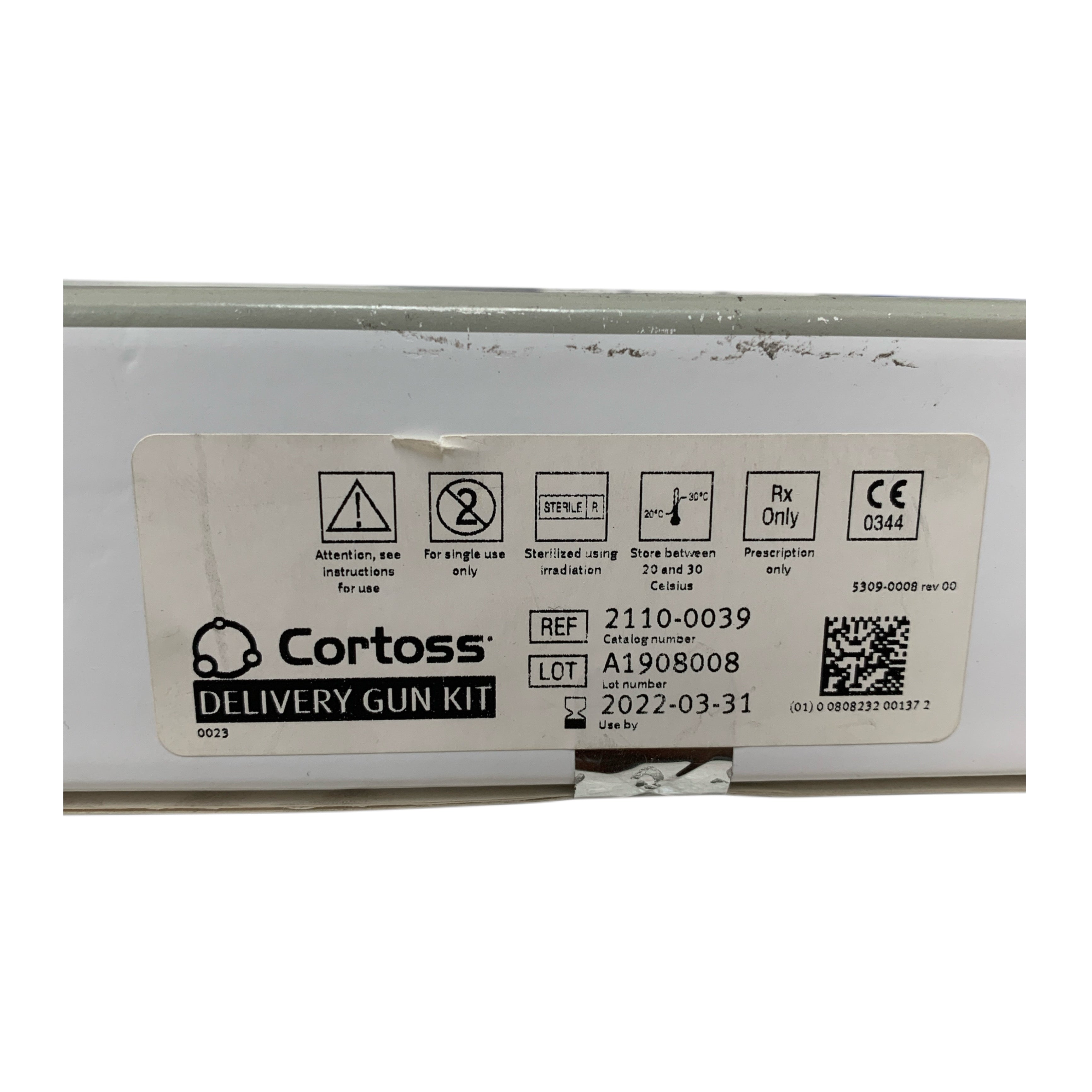 STRYKER REF 2110-0039 Cortoss Bone Augmentation Material Delivery Gun Kit, Exp.2022/03