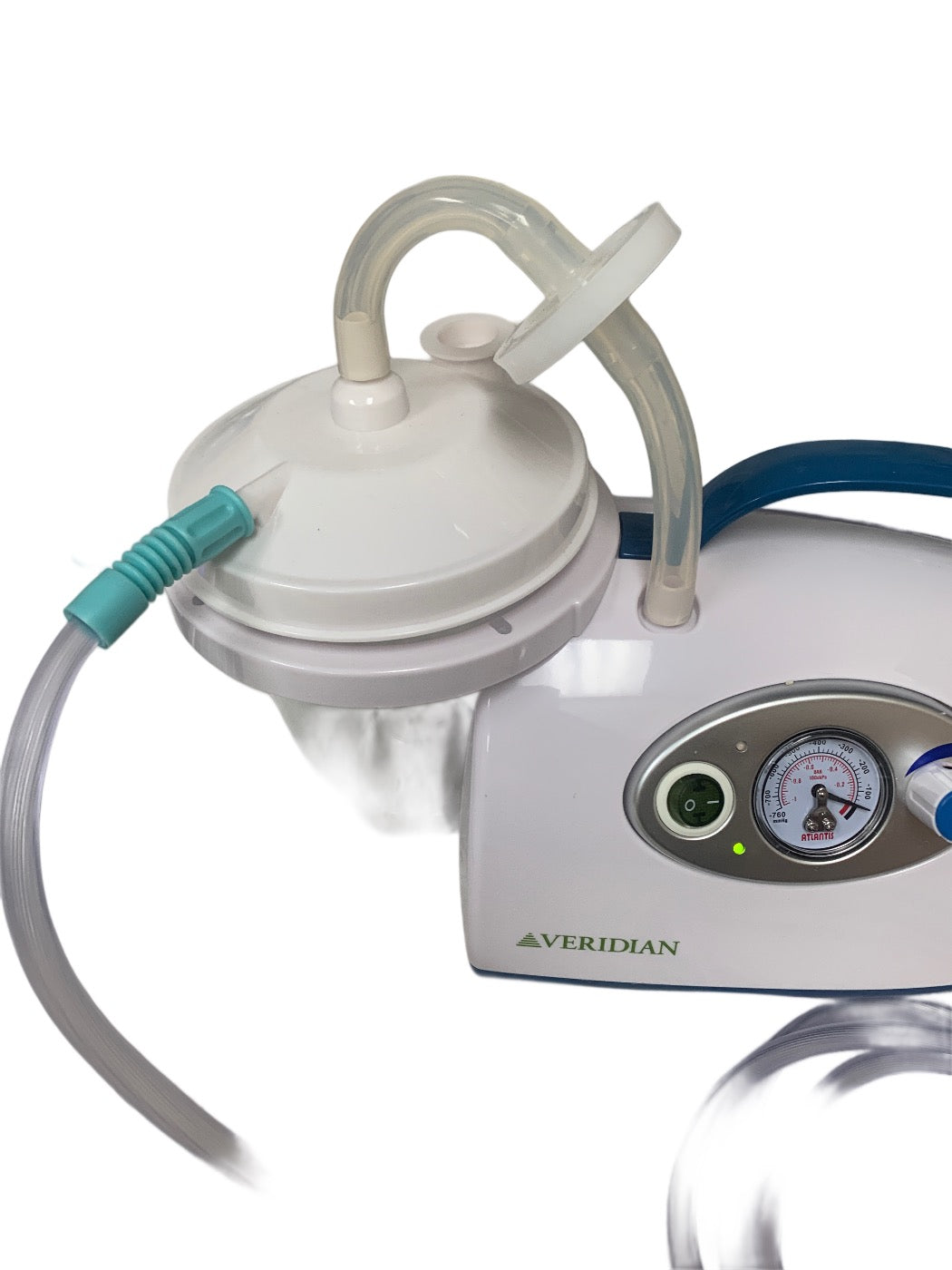VERIDIAN 11-110 Medical Suction Pump Aspirator with Tubing and Collection Jar