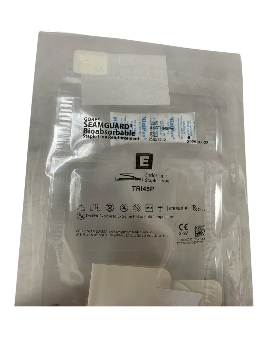 GORE REF BSGTRI45PAC Seamguard Bioabsorbable Staple Line Reinforcement Tri45P, Exp.2025/07