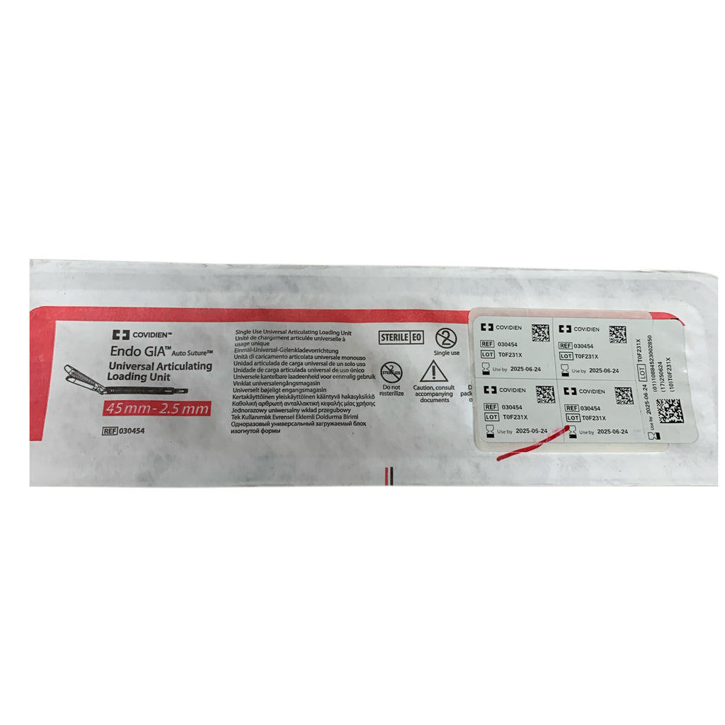 COVIDIEN 030454 Endo GIA Auto Suture Universal Articulating Loading Unit 45mm 2.5mm Exp 2025 06