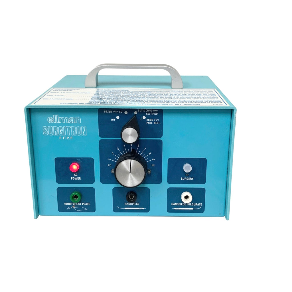 ELLMAN Surgitron FFPF EMC 3.8MHz Radiosurgery Electrosurgical Unit Generator with Foot Pedal Electrosurgical Unit