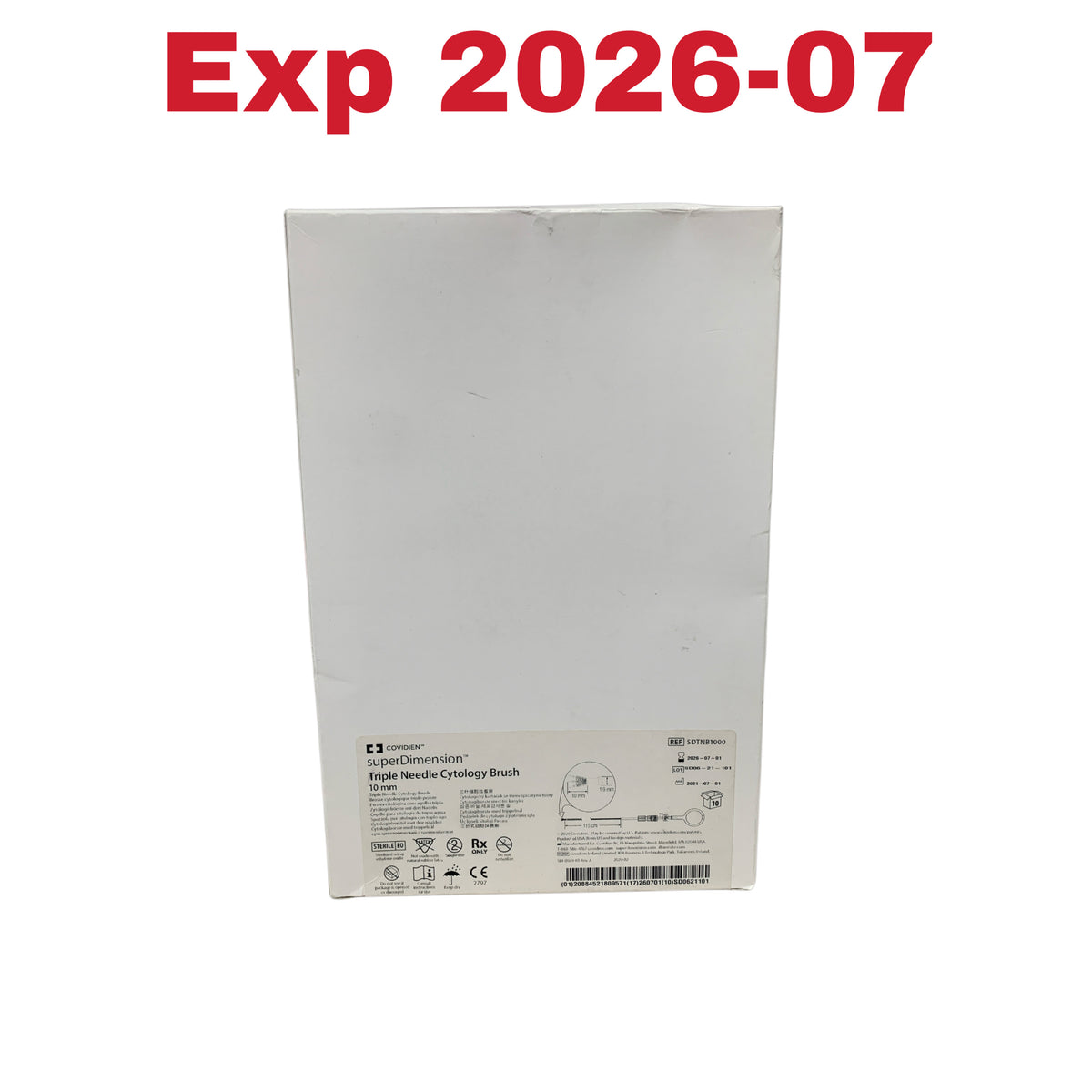 COVIDIEN SDTNB1000 superDimension Triple Needle Cytology Brush 10 mm Exp 2026 07
