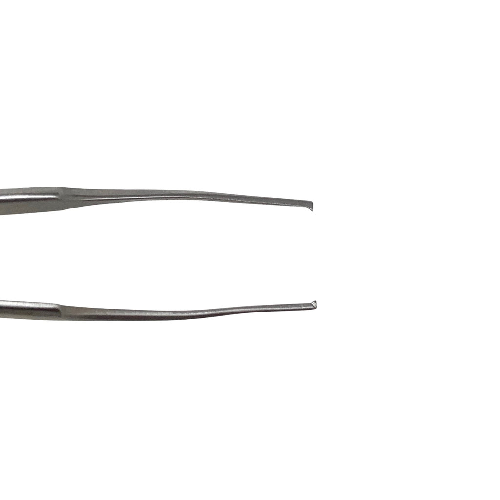 AMBLER REF EC2622 Bishop-Harmon tissue forceps 3 1/2'', straight shafts, delicate 0.3mm 1x2 teeth, economy pattern recommended for clinics/missio