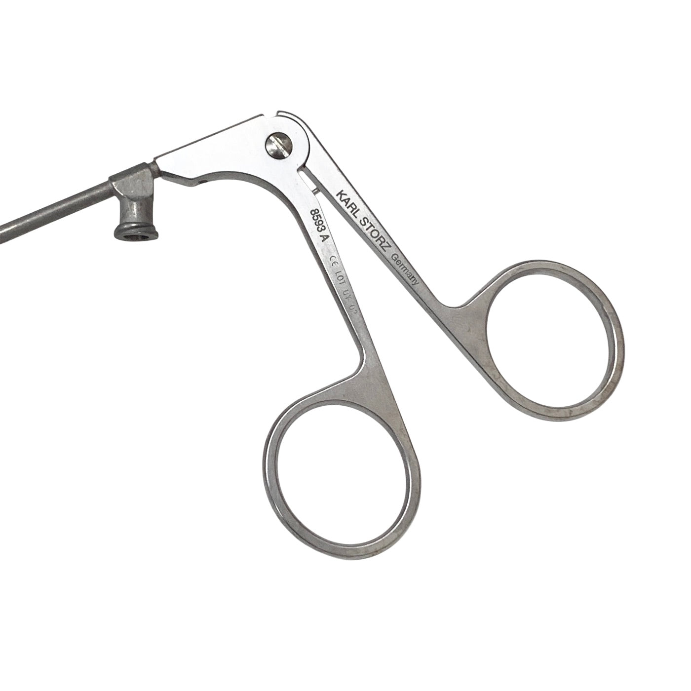 KARL STORZ REF 8593A Grasping Forceps, straight, 23 cm
