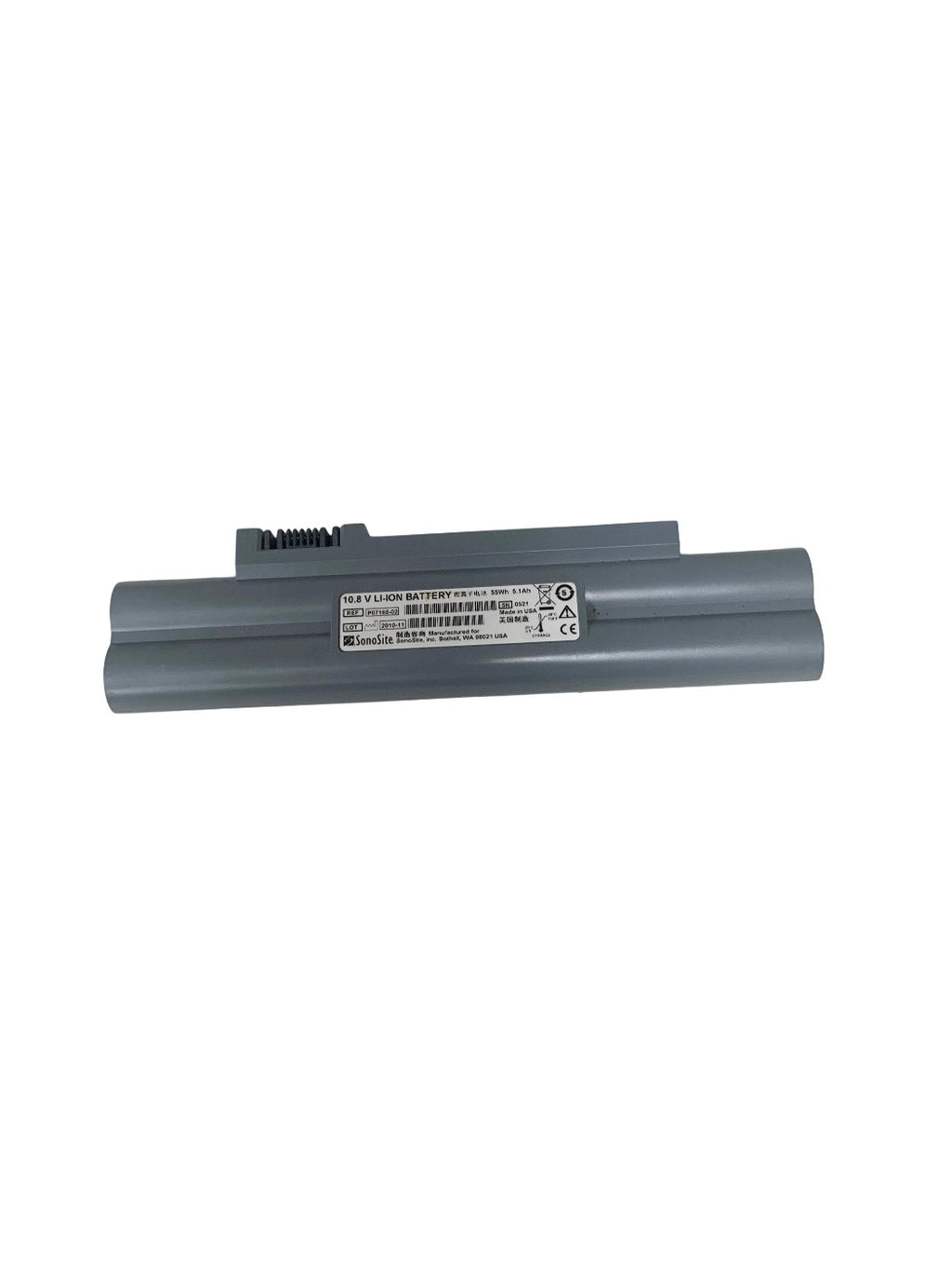 SONOSITE REF P07168-02 10.8 V LI-ION BATTERY, 55Wh 5.1Ah
