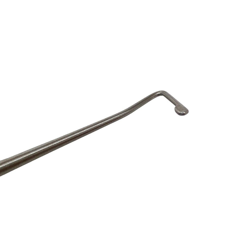 AMBLER REF 3632E Jameson muscle hook 5 3/8'',large, 8.0mm flattened end, 2.0mm bulbous tip, flat handle
