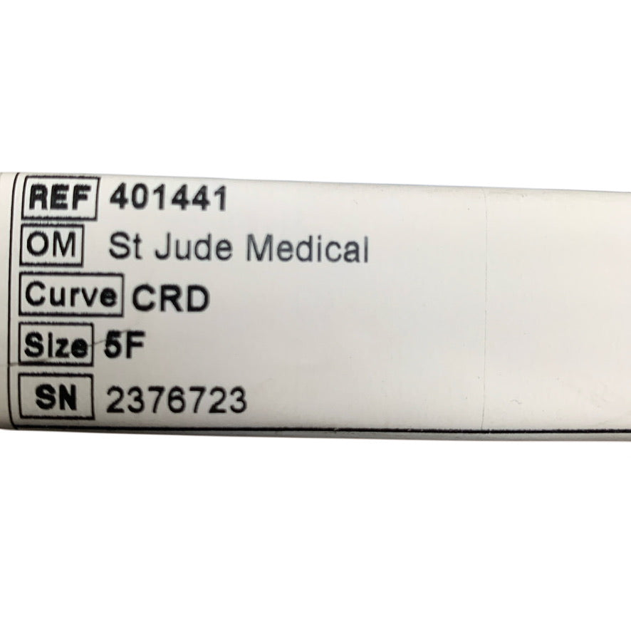 ST JUDE MEDICAL 401441 Daig Supreme Fixed Curve Diagnostic EP Catheter 5F (Reprocessed by Stryker) EXP 2020 07