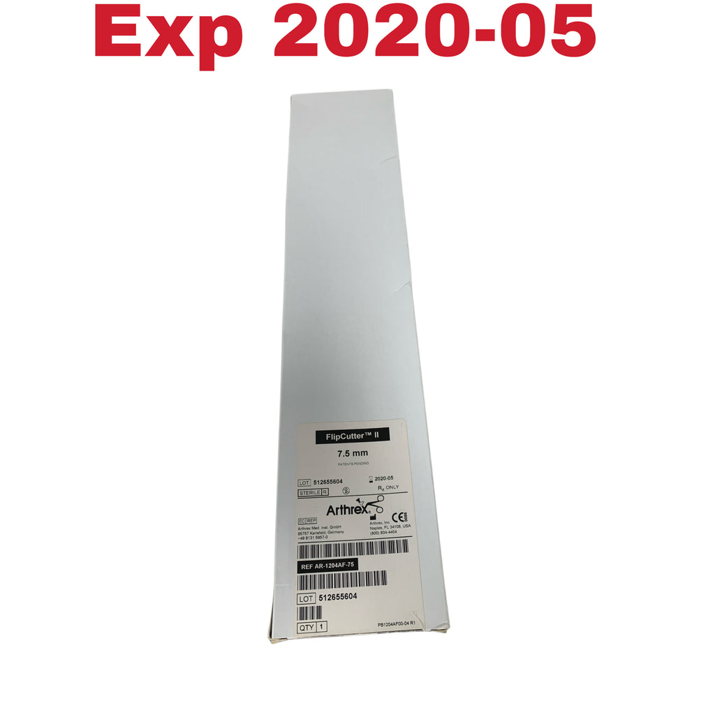 ARTHREX AR-1204AF-75 FlipCutter II 7.5 mm Exp 2020 05