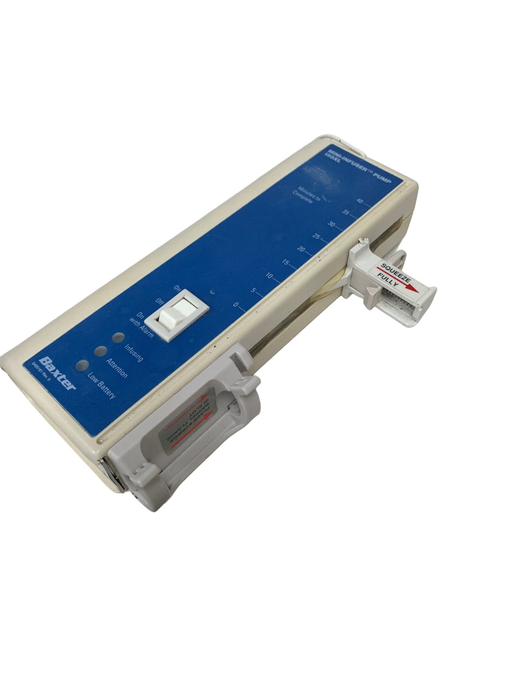 BAXTER MINI-INFUSER 150XL SYRINGE INFUSION PUMP