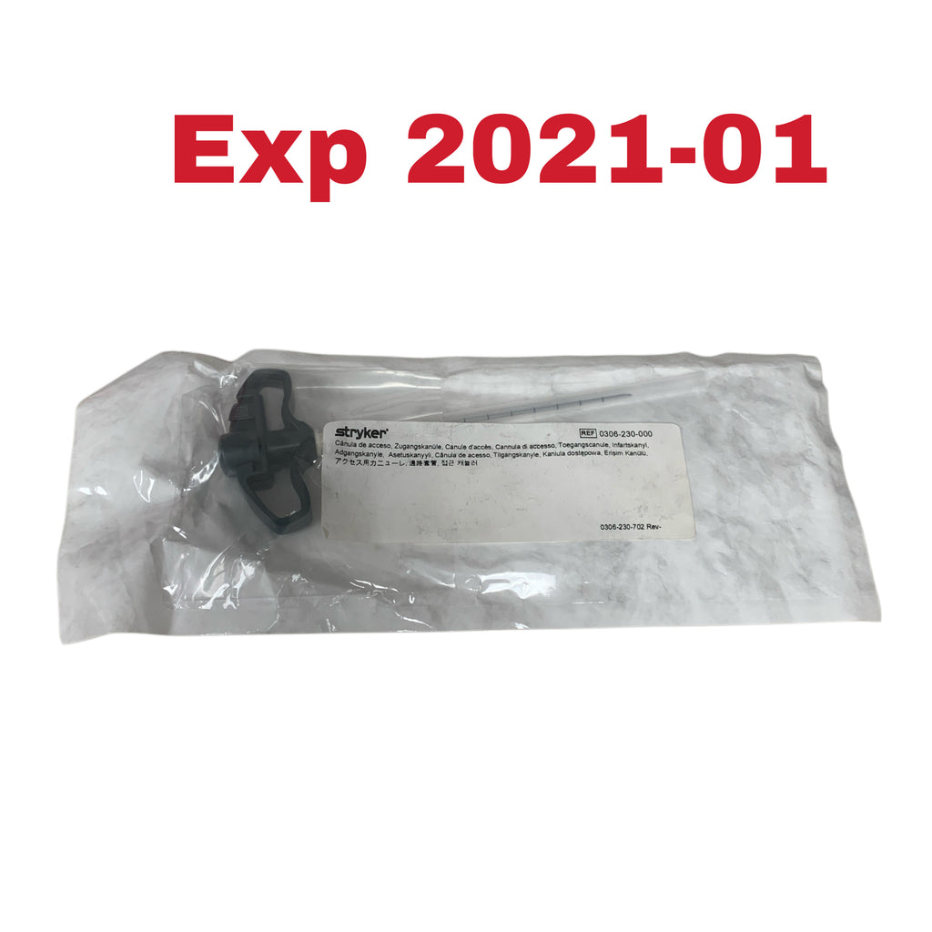 STRYKER 0306-230-000 iVAS 13 G Access Cannula Exp 2021 01