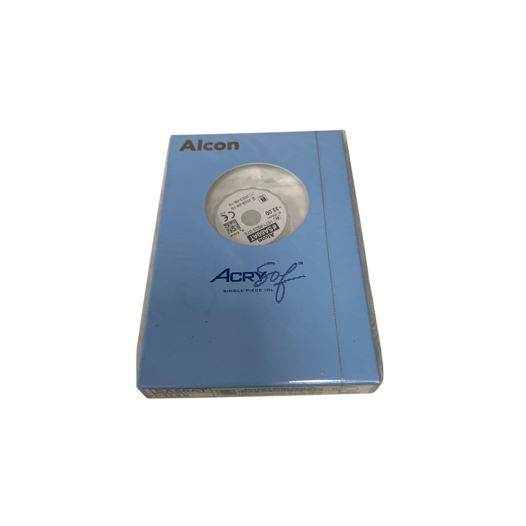 ALCON SA60AT +33.0 D, B Size ,AcrySof™ Single-Piece IOL EXP 2028-09