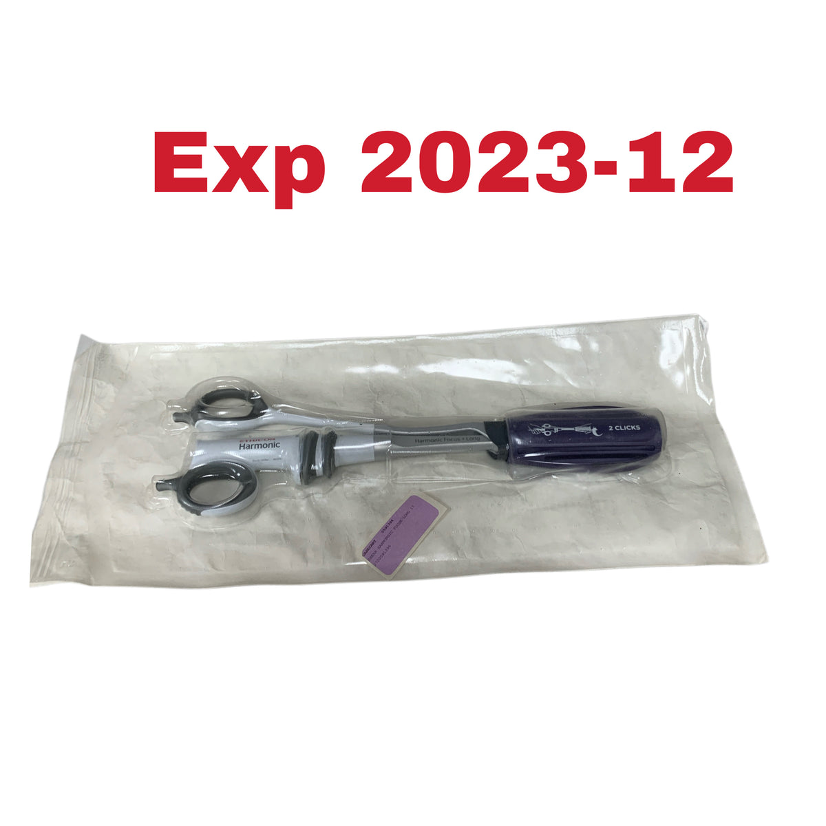 ETHICON HAR17F Harmonic Focus Long Shears Adaptive Tissue Technology 17cm Exp 2023 12