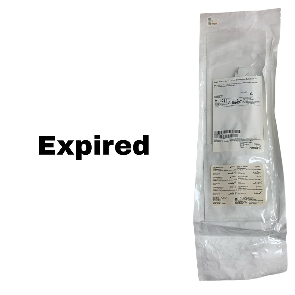 ARTHREX AR-8927DSC Disposables Kit for 4.5x14mm BioComposite Corkscrew FT EXP 2019 12