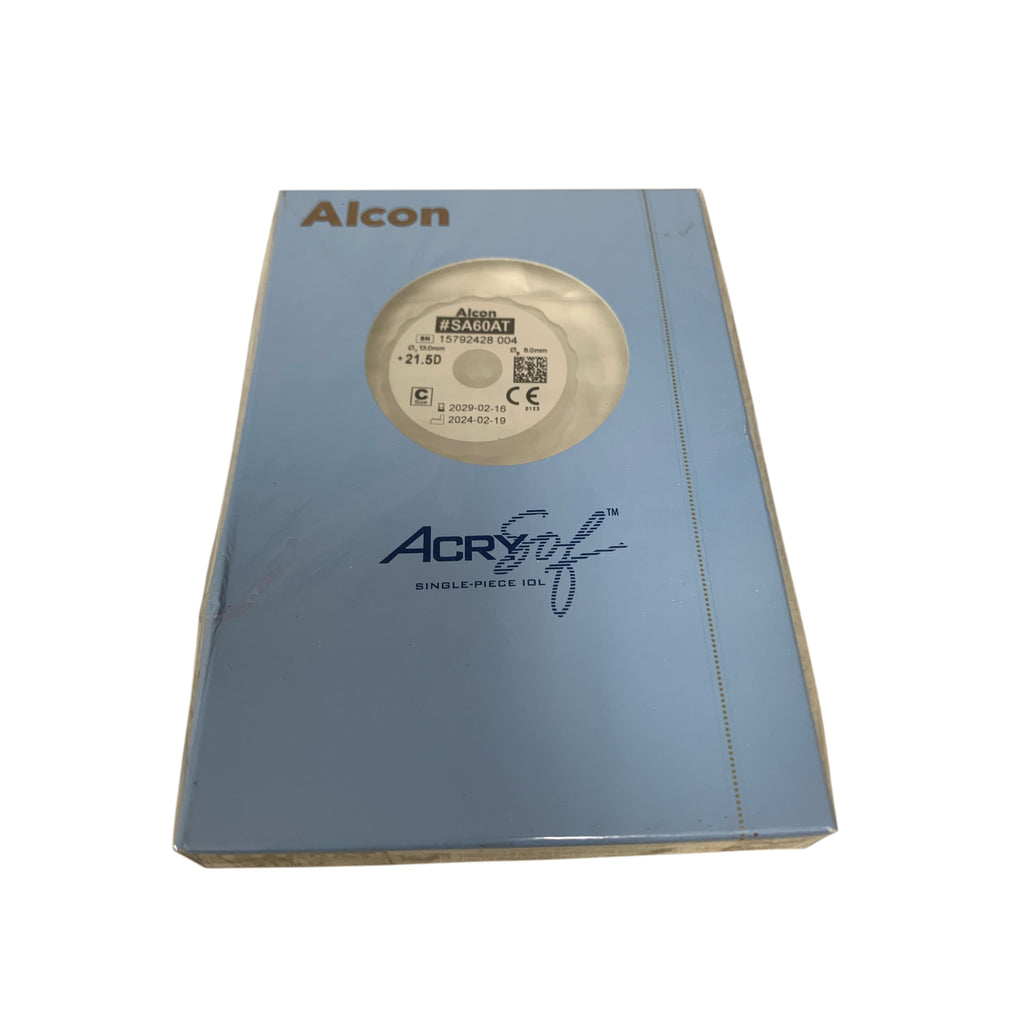 For Sale ALCON SA60AT +21.5 D, C Size ,AcrySof™ Single-Piece IOL EXP 2029-02