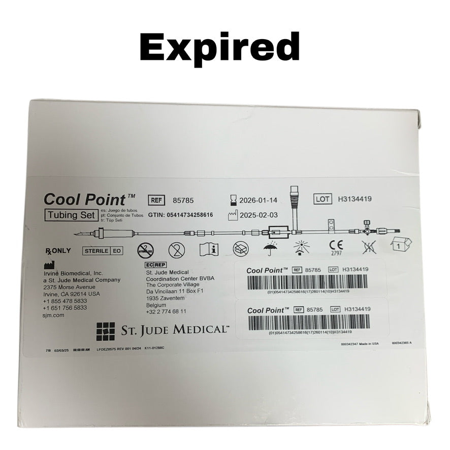 ST JUDE MEDICAL 85785 Cool Point Tubing Set EXP 2026 01