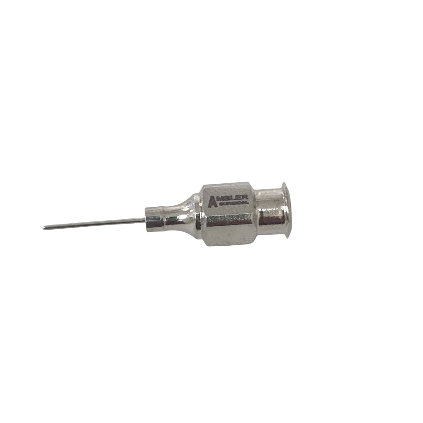 AMBLER REF 1230E Burnstien lacrimal cannula 23 gauge, straight, tapered tip, end opening, 13.0mm overall length excluding hub