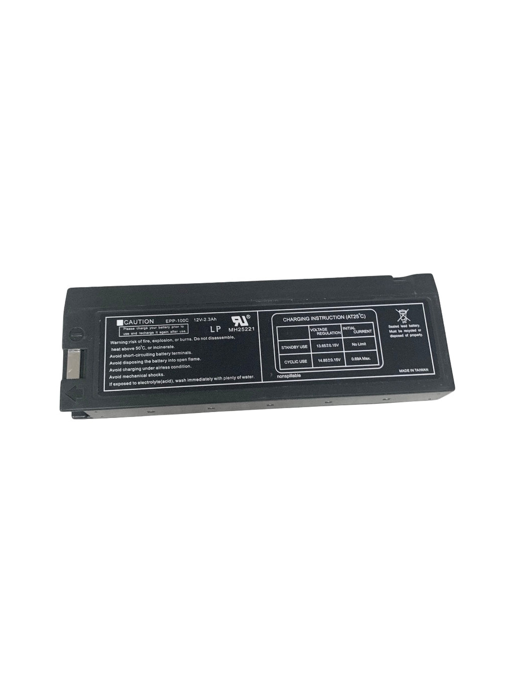 R&D BATTERIES, INC. 5389 Battery 12V-2.3Ah