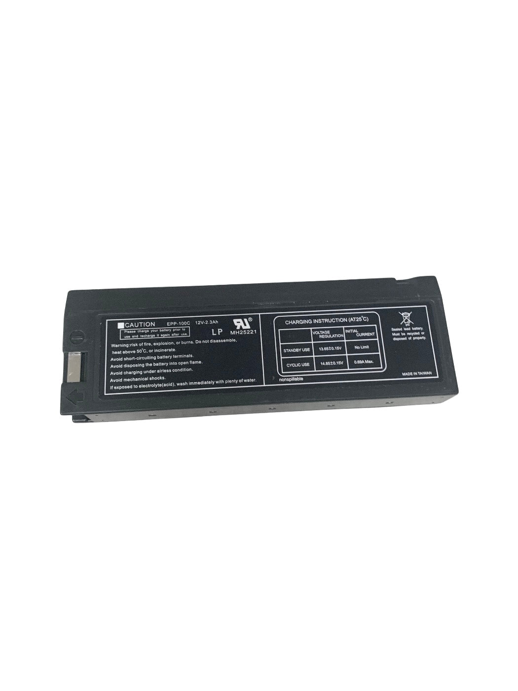 R&D BATTERIES, INC. 5389 Battery 12V-2.3Ah