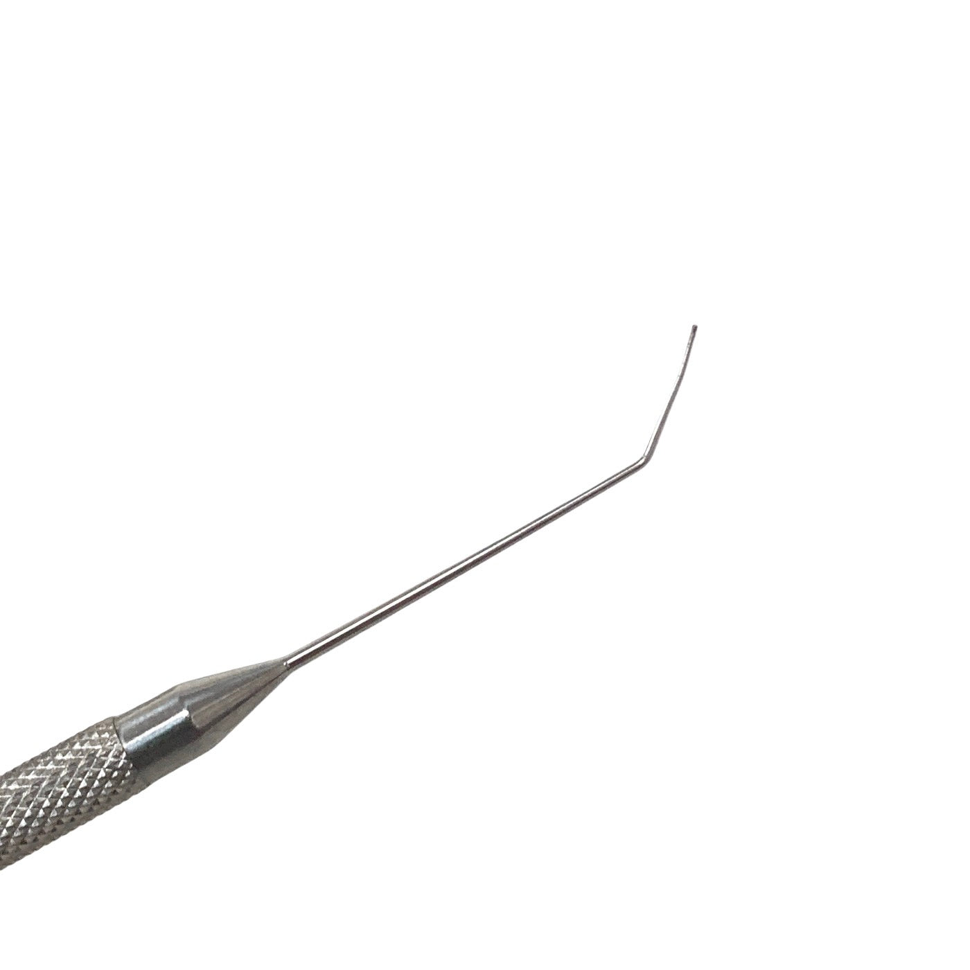 AMBLER REF 3285E Bechert nucleus rotator 4 7/8'',angled shaft, 7.0mm from bend to tip, horizontal y-shaped rotator tip, round handle