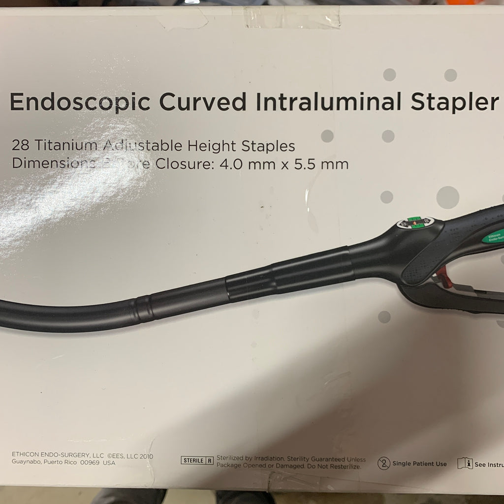 ETHICON ENDO-SURGERY ECS33A Endoscopic Curved Intraluminal Stapler ILS 33 mm EXP 2020 12