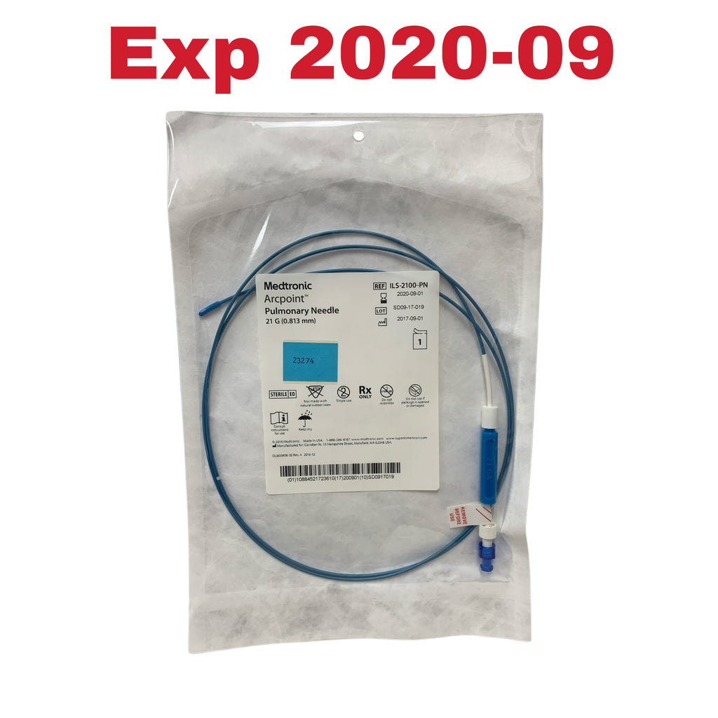 MEDTRONIC ILS-2100-PN Arcpoint Pulmonary Needle 21 G 0.813 mm Exp 2020 09