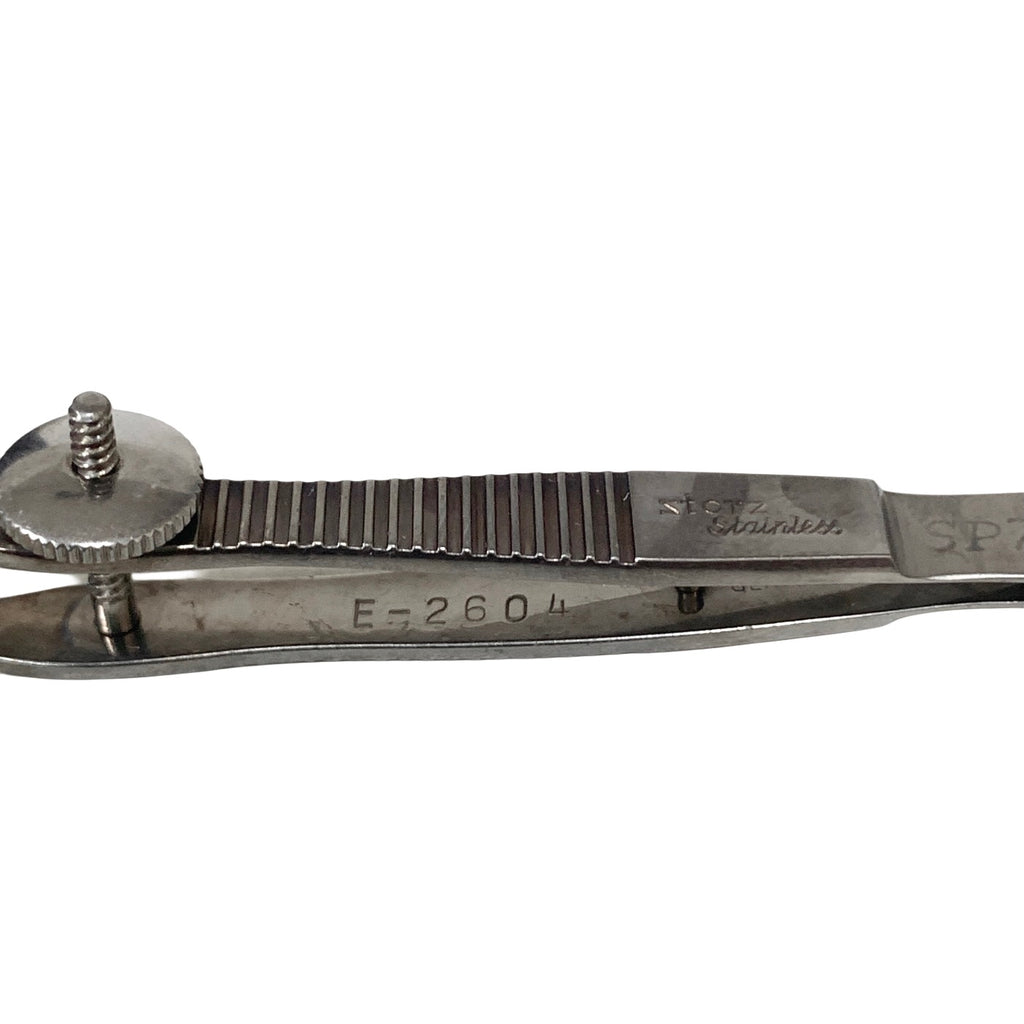 STORZ REF E2604 Francis Chalazion Forceps 17mm wide lower plate 3.8" Instrument